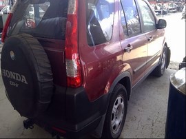 2006 HONDA CR-V, BURGUNDY, LX, 2.4L, AT, FWD,  A25113